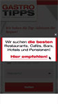 Mobile Screenshot of gastrotipps.de